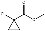 CYCLOPROPANECARBOXYLIC ACID, 1-CHLORO-, METHYL ESTER 结构式