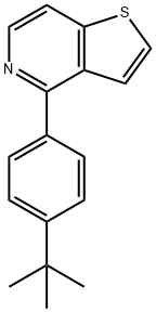 2-(Benzo[b]thiophen-4-yl)-5-tert-butylpyridine 结构式