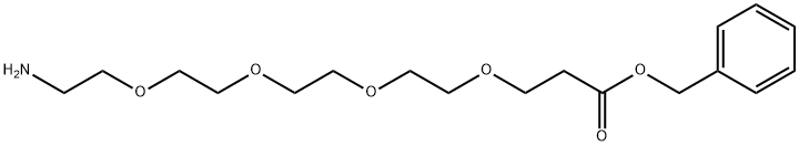 氨基-四聚乙二醇-苄基酯 结构式