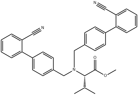 缬沙坦杂质32 结构式