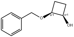 (1R,2S)-rel-2-(Benzyloxy)cyclobutanol 结构式