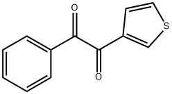 1-苯基-2-(3-噻吩基)乙烷-1,2-二酮 结构式