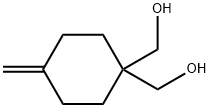 1-(hydroxymethyl)-4-methylidenecyclohexyl]methanol 结构式