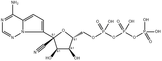 瑞德西韦三磷酸 结构式