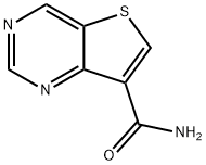 噻吩并[3,2-D]嘧啶-7-甲酰胺 结构式