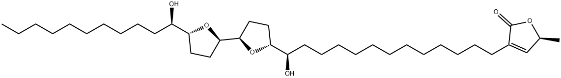 异去乙酰紫玉盘素 结构式