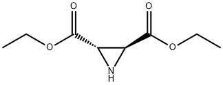 (2S,3S)-二甲基氮丙啶-2,3-二羧酸酯 结构式