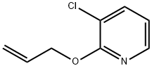 Pyridine, 3-chloro-2-(2-propen-1-yloxy)- 结构式