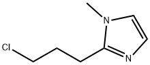 2-(3-氯丙基)-1-甲基-1H-咪唑 结构式