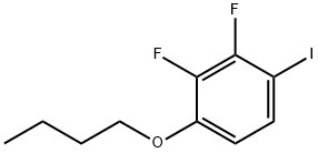 4-碘-2,3-二氟苯丁醚 结构式