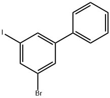 3-溴-5-碘-1,1'-联苯 结构式