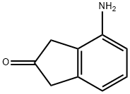 4-氨基-1,3-二氢-2H-茚2-酮 结构式