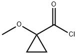 Cyclopropanecarbonyl chloride, 1-methoxy- 结构式