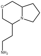 1H-Pyrrolo[2,1-c][1,4]oxazine-4-ethanamine,hexahydro- 结构式