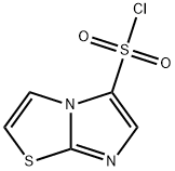 咪唑并[2,1-B]噻唑-5-磺酰氯 结构式