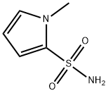1-甲基1H吡咯-2-磺酰胺 结构式