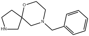 9-benzyl-6-oxa-2,9-diazaspiro[4.5]decane 结构式