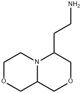1H-[1,4]Oxazino[3,4-c][1,4]oxazine-4-ethanamine, hexahydro 结构式
