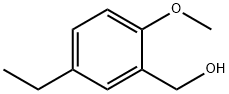 (5-乙基-2-甲氧基苯基)甲醇 结构式