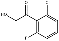 2'-羟基-2-氯-6-氟苯乙酮 结构式