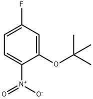 2-(tert-butoxy)-4-fluoro-1-nitrobenzene 结构式