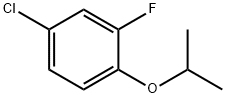 Benzene, 4-chloro-2-fluoro-1-(1-methylethoxy)- 结构式