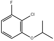 Benzene, 2-chloro-1-fluoro-3-(1-methylethoxy)- 结构式