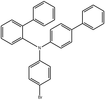 [1,1'-Biphenyl]-4-amine, N-[1,1'-biphenyl]-2-yl-N-(4-bromophenyl)- 结构式