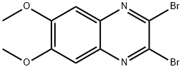 Quinoxaline, 2,3-dibromo-6,7-dimethoxy- 结构式