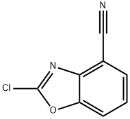 2-氯苯并[D]唑-4-腈 结构式