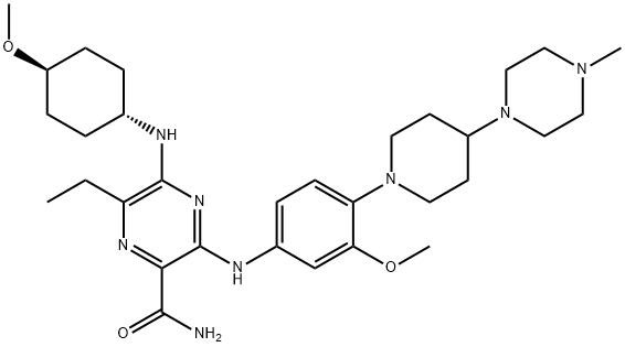 EML4-ALK kinase inhibitor 1 结构式