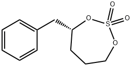 (4R)-2,2-dioxide-4-(phenylmethyl)-1,3,2-Dioxathiepane 结构式