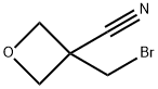 3-(Bromomethyl)oxetane-3-carbonitrile 结构式