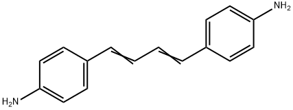 Benzenamine, 4,4'-(1,3-butadiene-1,4-diyl)bis- 结构式