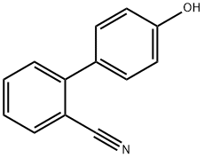 4'-羟基-[1,1'-联苯]-2-碳腈 结构式
