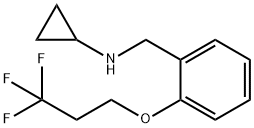 cyclopropyl[2-(3,3,3-trifluoropropoxy)benzyl]amine 结构式