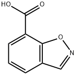 苯并[D]异噁唑-7-羧酸 结构式