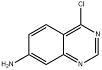 4-氯喹唑啉-7-胺 结构式