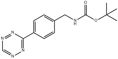 Tetrazine-NHBoc 结构式