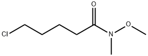 Pentanamide, 5-chloro-N-methoxy-N-methyl- 结构式