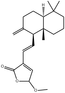 HEDYCORONEN A 结构式