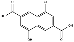 4,8-二羟基萘-2,6-二羧酸 结构式