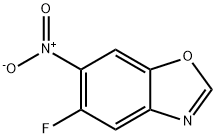 Benzoxazole, 5-fluoro-6-nitro- 结构式