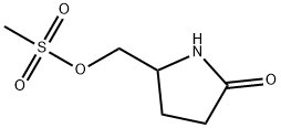 (5-氧代吡咯烷-2-基)甲基磺酸甲酯 结构式