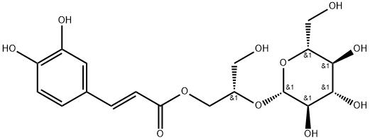 王百合苷K 结构式