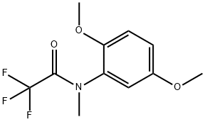 Acetamide, N-(2,5-dimethoxyphenyl)-2,2,2-trifluoro-N-methyl- 结构式