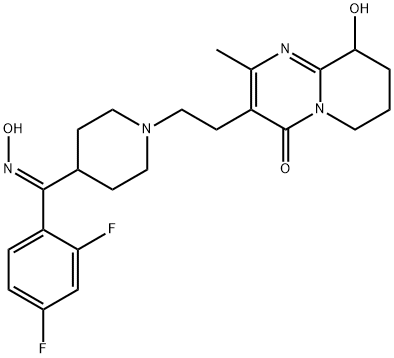 帕潘立酮E-异构体 结构式