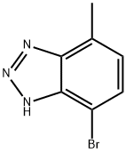 4-溴-7-甲基-1H-苯并[D][1,2,3]三唑 结构式