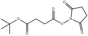 1-叔丁基2,5-二氧吡咯烷 -1-丁二酸酯 结构式