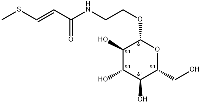 榼藤子酰胺A-Β-D-吡喃葡萄糖苷 结构式